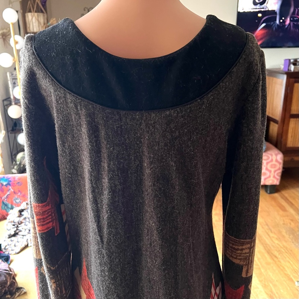 Vintage Aryeh Beaded Scottie Sweater Dress - Picture 5 of 5